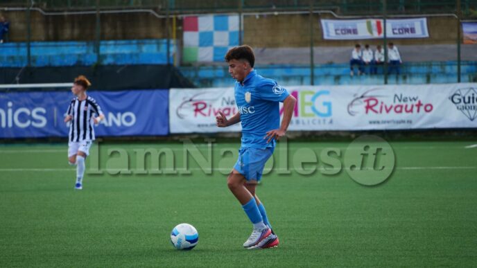 Under 16, il Napoli perde contro la Roma e resta a -2 dalla zona play-off