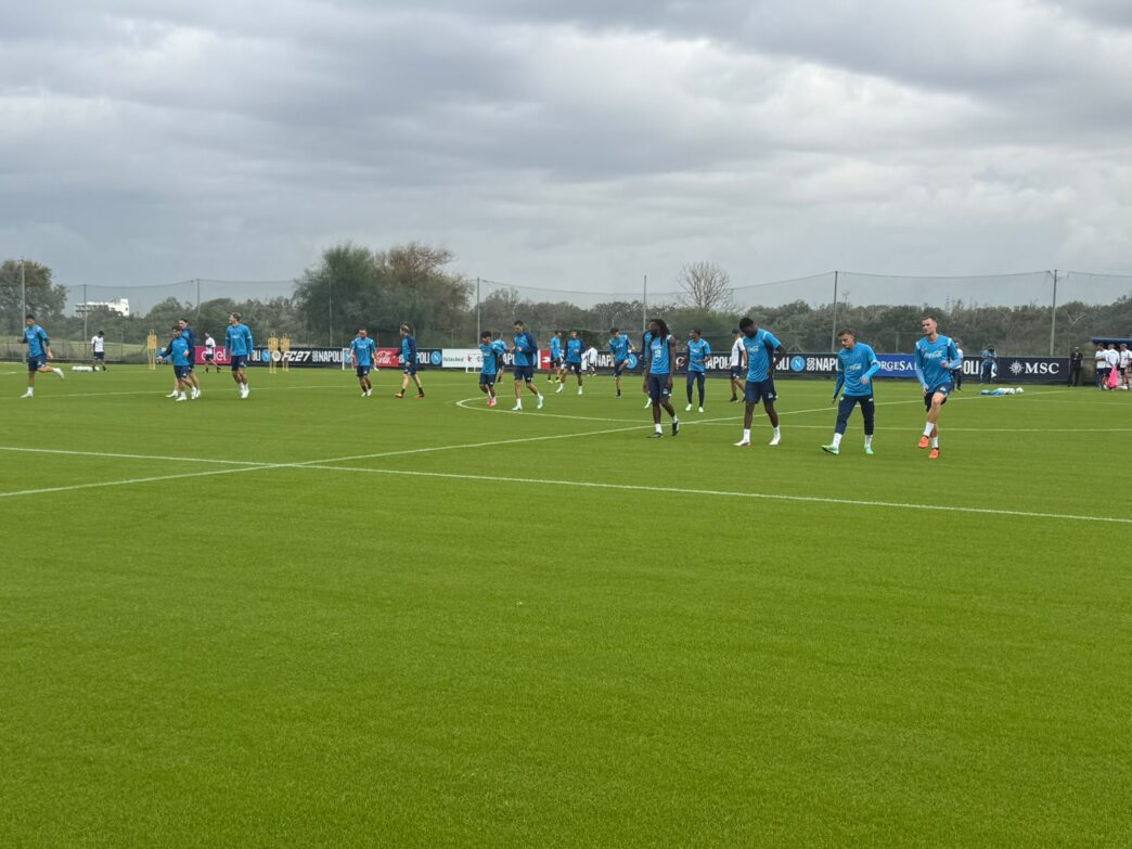 Napoli, Anguissa si allena parzialmente col gruppo in vista della Champions