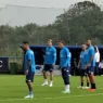 Napoli, ultimo allenamento: Anguissa tra parte e gruppo prima del Villarreal