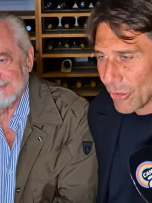 Conte, duello Milan-Juventus per la panchina: il retroscena De Laurentiis
