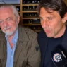 Conte, duello Milan-Juventus per la panchina: il retroscena De Laurentiis