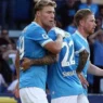 Hojlund e De Bruyne: nazionali d'oro, Napoli in ombra