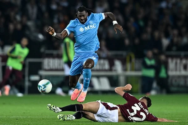 Napoli: Anguissa, Olivera e Alisson Santos tornano a disposizione da mercoledì