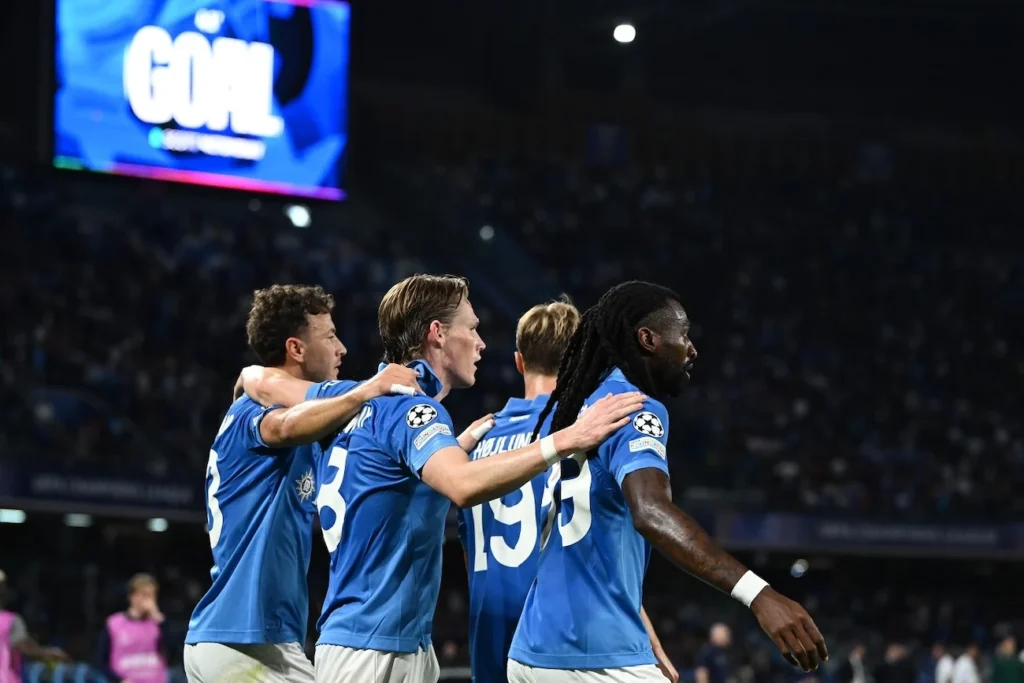 Napoli, vittoria "circense" in Champions: Allegri ritrova il successo
