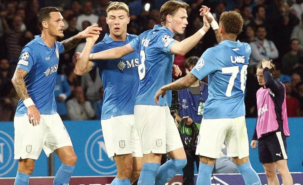 Ranking UEFA: il Napoli sale al 25° posto dopo la vittoria in Champions