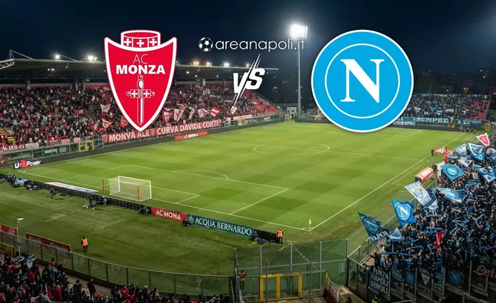Serie A, Monza-Napoli: formazioni e risultato live