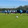 Napoli: Allegri e Manna presenti all'allenamento